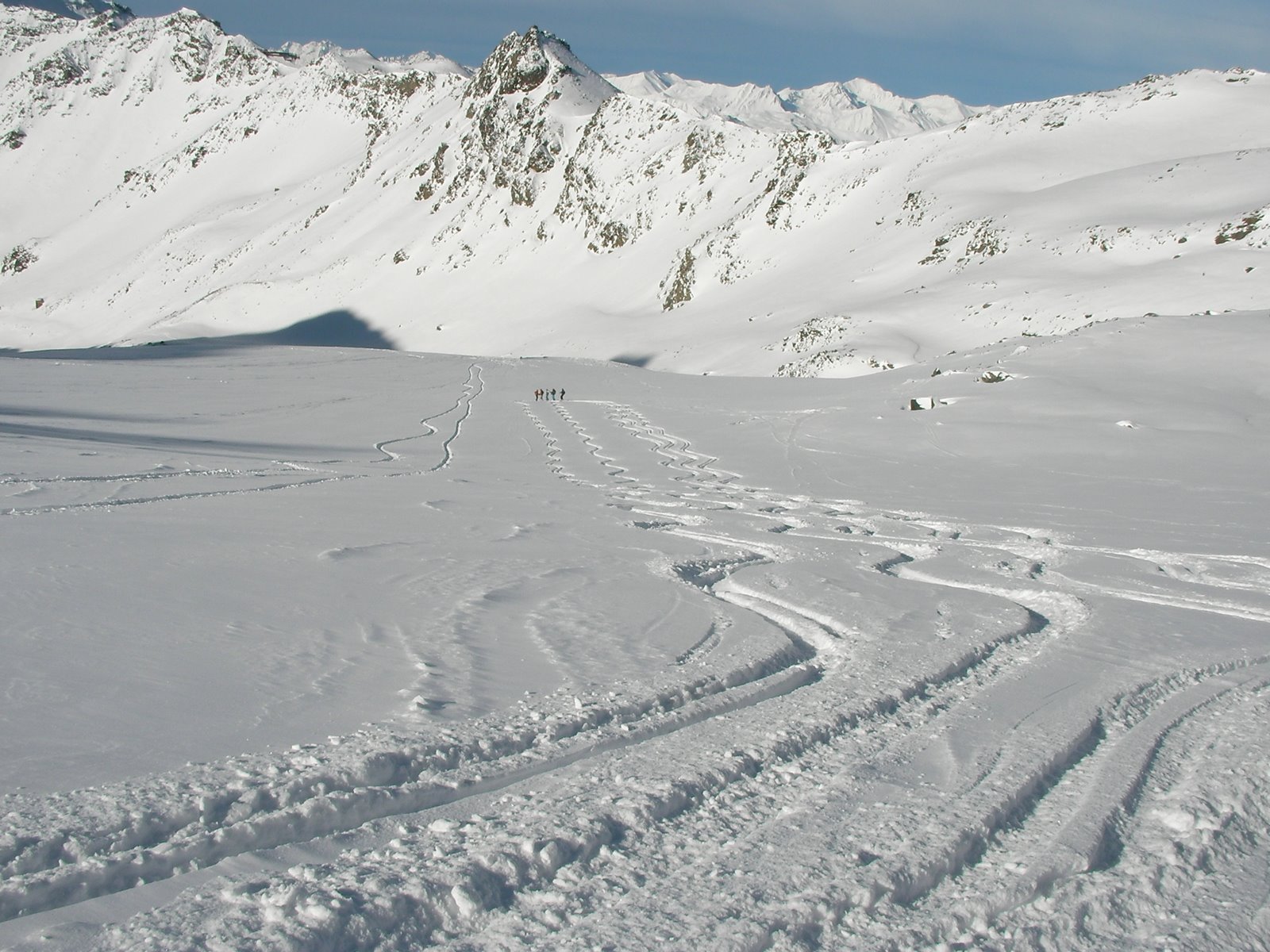 Fresh tracks!